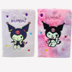 Блокнот Пухнастий Куромі Kuromi А5 80арк Лидер Хутро (мех) асорті №2206-1