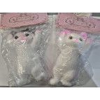 Іграшка антістрес Сквіш Таба Киця Гігант 21см Лапки вгору 1шт 550 грам IRM-2