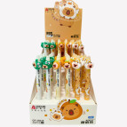 Гелева ручка Пиши-стирай Aodemei Капібара, автомат пише синім GP-36035 кульковий накінечник