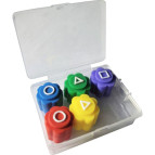 Гра Камінці Гонгі із серіалу Гра в Кальмара набір 5шт, асорті №1105-Ка