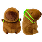 Іграшка м'яка Lux Капібара з рюкзачком h-21см №1280-10