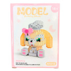 Конструктор 3D Blocks Песик дівчинка 588 дет кор. 16*11,5*4,5см М1012