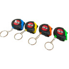 Брелок пластик. Рулетка 1м 5см, асорті №МТ7031