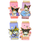 Блокнот на спіралі фігурний 9*13см 60арк Куромі Kuromi, асорті SC-9-3