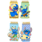 Блокнот на спіралі фігурний 9*13см 60арк Стіч, асорті SC-9-1