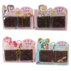 Брелок-блокнот 4,5*5см 60арк Лидер Шоколадка набір 2шт №1602/LP79-71/16-07