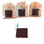 Брелок-блокнот 4,5*5см 60арк Лидер Шоколадка №1702/LP108-04