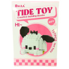 Конструктор 3D Blocks Diy Tide Toy Песик, кор. 4,5*8,3*11,5см, 157 дет №669-58/ZB-573