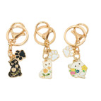 Брелок Метал Кіт лапка 6см №678-17