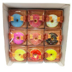 Іграшка Сквіш-магніт (антістрес) Донат арома 7см 2401-2