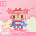 Конструктор 3D Blocks TTK №1000, кор. 10,5*10,5*10,5см, 458 дет К01*