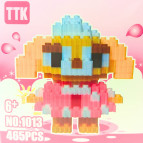 Конструктор 3D Blocks TTK №1013, кор. 10,5*10,5*10,5см, 465 дет К01*