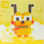 Конструктор 3D Blocks TTK №1002, кор. 10,5*10,5*10,5см, 457 дет К01*