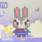 Конструктор 3D Blocks TTK №1020, кор. 10,5*10,5*10,5см, 455 дет К01*