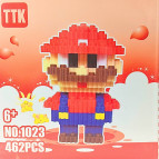 Конструктор 3D Blocks TTK №1023, кор. 10,5*10,5*10,5см, 462 дет К01*