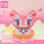Конструктор 3D Blocks TTK №1029, кор. 10,5*10,5*10,5см, 465 дет К01*