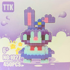 Конструктор 3D Blocks TTK №1027, кор. 10,5*10,5*10,5см, 450 дет К01*