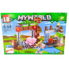 Конструктор My World Mine майнкрафт 4в1 215 елементів К094/LB1133-C