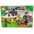 Конструктор My World Mine майнкрафт 4в1 219 елементів К094/LB1133-D
