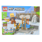 Конструктор My World Mine майнкрафт 4в1 179 елементів К095/MG806-С