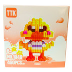 Конструктор 3D Blocks TTK №1048, кор. 10,5*10,5*10,5см, 460 дет К01*
