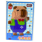 Конструктор 3D Blocks Xinz Капібара №5097, кор. 28*20*4,5см, 1498 дет К0106
