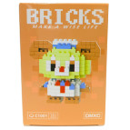 Конструктор 3D Blocks Bricks DMXC Мультяшки, кор. 11,5*8*4см, 180 дет С-1001