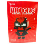 Конструктор 3D Blocks Bricks DMXC Супергерой, кор. 11,5*8*4см, 180 дет F-3022