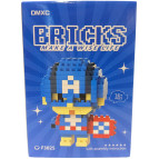 Конструктор 3D Blocks Bricks DMXC Супергерой, кор. 11,5*8*4см, 180 дет F-3025