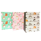 Пакет подарунковий паперовий 30*40*12см ООПТ з фольгою Киці 526С-L