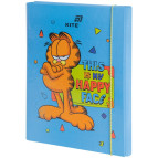 Папка-короб А4 на гумках Kite картон для праці Garfield GF25-213