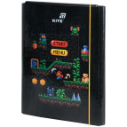 Папка-короб А4 на гумках Kite картон для праці Pixel Game K25-213-2
