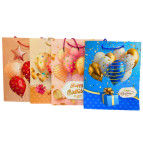 Пакет подарунковий паперовий 30*40*12см Кульки Happy Birthday 3936-L
