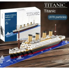 Конструктор Титанік 3Д пластиковий 1878 деталей кор 22*5*30см М2027/М2047