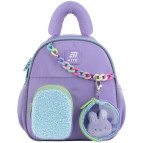 Рюкзак м'який Kite Kids міні мод 2737 Purple Bunny K25-2737XXS-1 25*23*10см