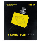 Зошит шкільний А5+ 48арк Kite предметний кл. Techno Геометрія K25-240-1