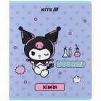 Зошит шкільний А5+ 48арк Kite предметний кл. Kuromi Хімія HK25-240-6