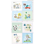 Килимок - Пазл 60*60см 4 елементи, асорті 68880/68881