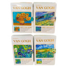 Блокнот А6 112арк Лидер 8500-14 з магнітним клапаном Ван Гог