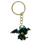 Брелок Метал Дракончик Чорна Фурія 360-7-1