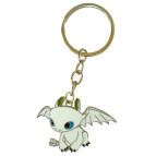 Брелок Метал Дракончик Біла Фурія 360-7-2