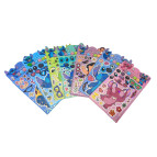 Наліпки дитячі Лидер №ZQ-003 11,5*21,5см, Одягни Стіча та друзів, асорті