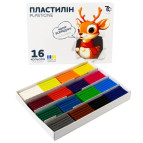 Пластилін 16кол 7С 128гр 7С31602