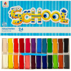 Пластилін 24кол. ГАММА_UA 288г со стеком 200319