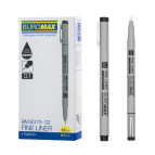 Капілярна ручка Buromax Лінер 0,1мм пише чорним BM.8375-02