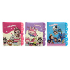 Блокнот з замком А6 50арк Лидер Лабубу кодовий замок 64K-C-0294