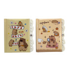 Блокнот з замком А6 50арк Лидер Капібара кодовий замок 64K-C-0292