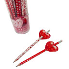 Олівець простий Acmeliae HB з гумкою Love ! Поштучно ! 43216