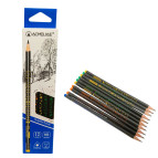 Олівець простий Acmeliae HB з гумкою Зірки ! Поштучно ! 43127