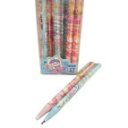 Гелева ручка Пиши-стирай Aodemei 0,5мм Dessert party, автомат пише синім GP-33299 ігольчатий накінечник